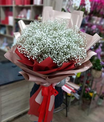 Букет цветов из: Гипсофила в Шаталово