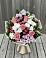 Букет цветов из: Альстромерии, Гвоздики, Розы и Хризантемы в Шаталово