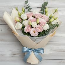 Букет цветов из:  Лизиантусы #REPLACE_PRED# Шаталово