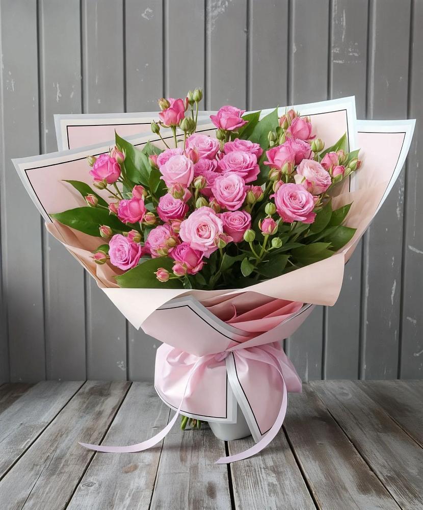 Букет Розовый кустик в Шаталово