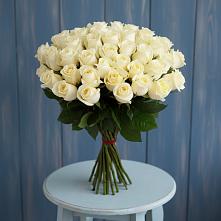 Букет 51 Белая роза Эдлесс Лав #REPLACE_PRED# Шаталово