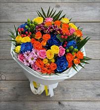 Букет цветов из:  Розы и Хризантемы в Шаталово