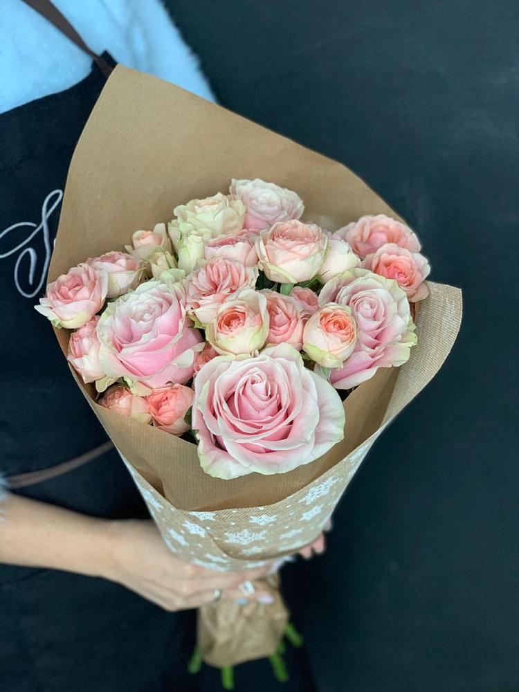 Букет цветов из: Хризантемы и Розы в Шаталово