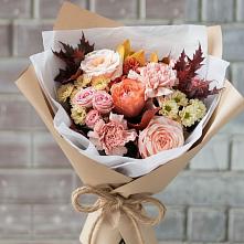 Букет цветов из:  Гвоздики, Хризантемы и Розы #REPLACE_PRED# Шаталово