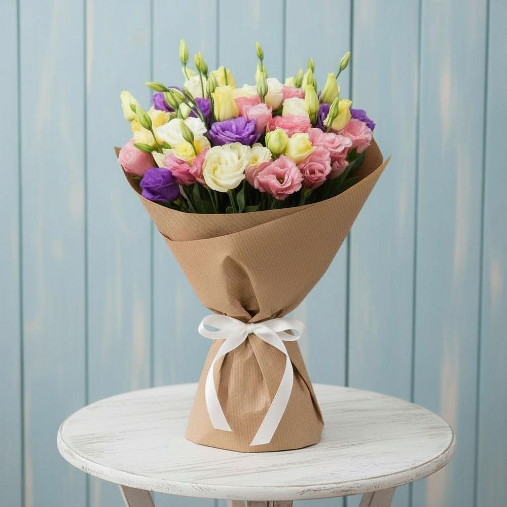 Букет цветов из: Лизиантусы в Шаталово