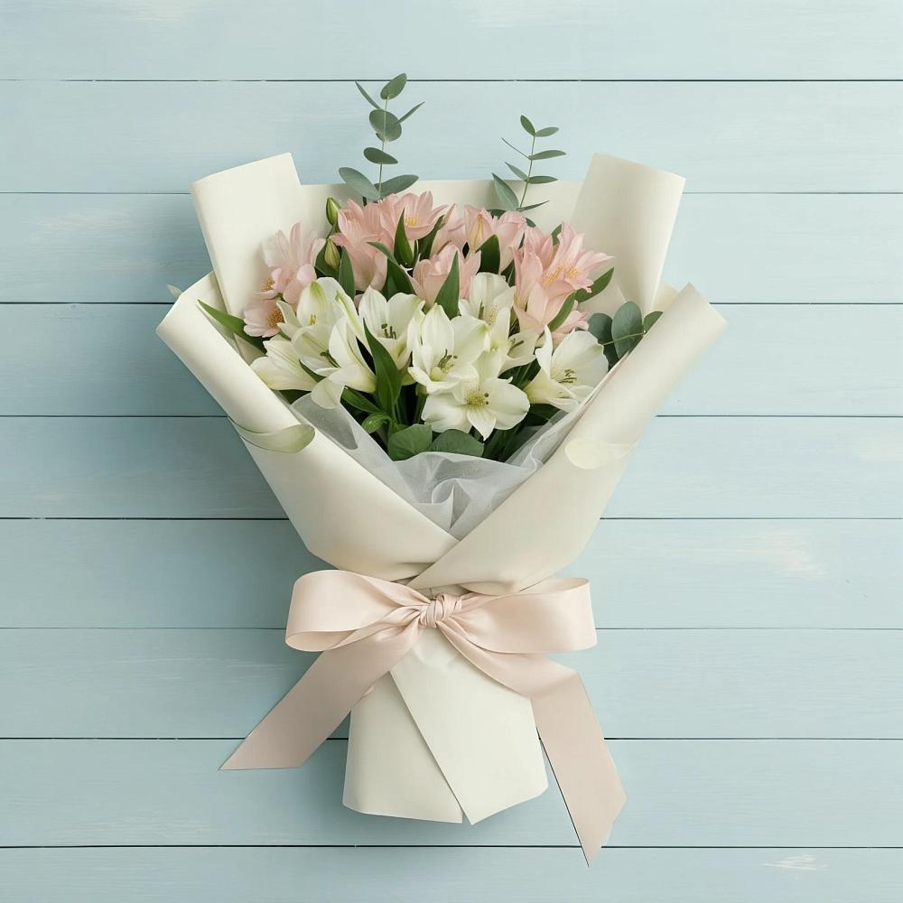 Букет цветов из: Альстромерии в Шаталово