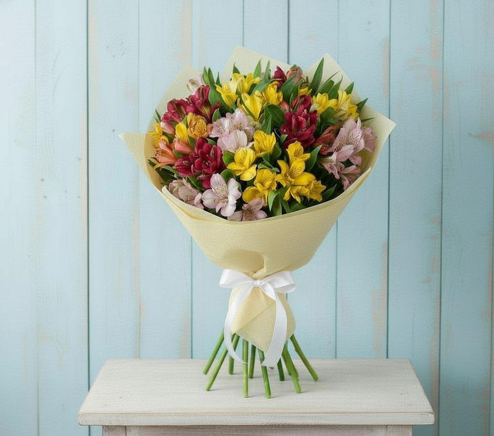 Букет цветов из: Альстромерии в Шаталово