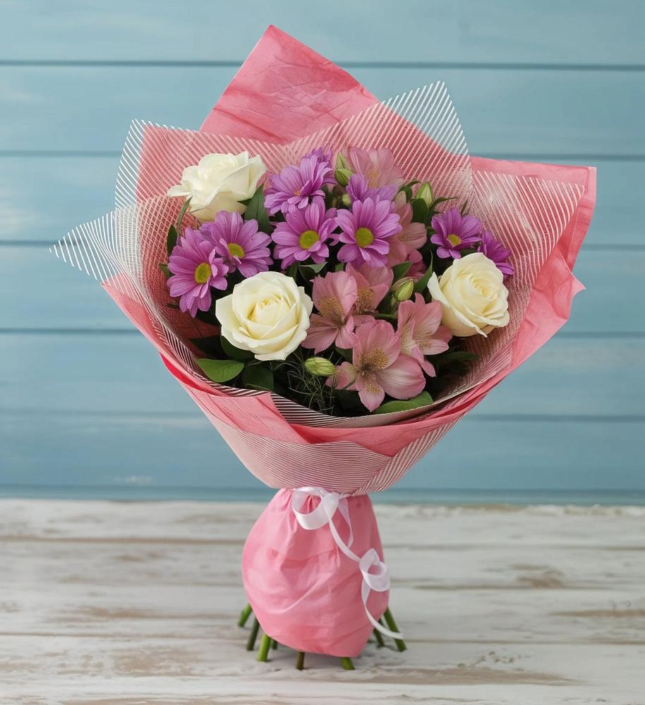 Букет цветов из: Герберы в Шаталово