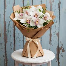 Букет цветов из:  Орхидеи и Розы #REPLACE_PRED# Шаталово